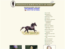 Tablet Screenshot of horseindian.com
